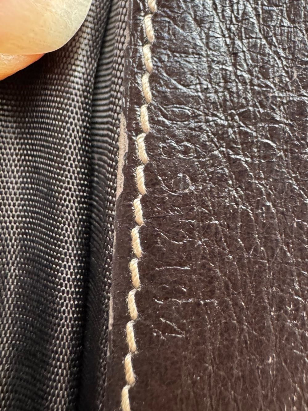 Gucci Vintage GG Monogram Brown/Tan Leather/Canvas Continental Wallet w/COA - Picture 6 of 16